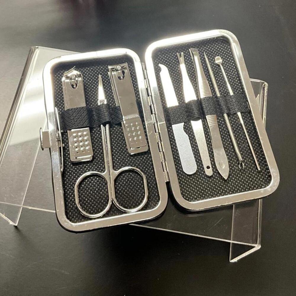 Stainless Steel 8 pc Personal Grooming Kit